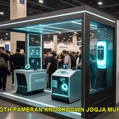 booth pameran knockdown jogja murah